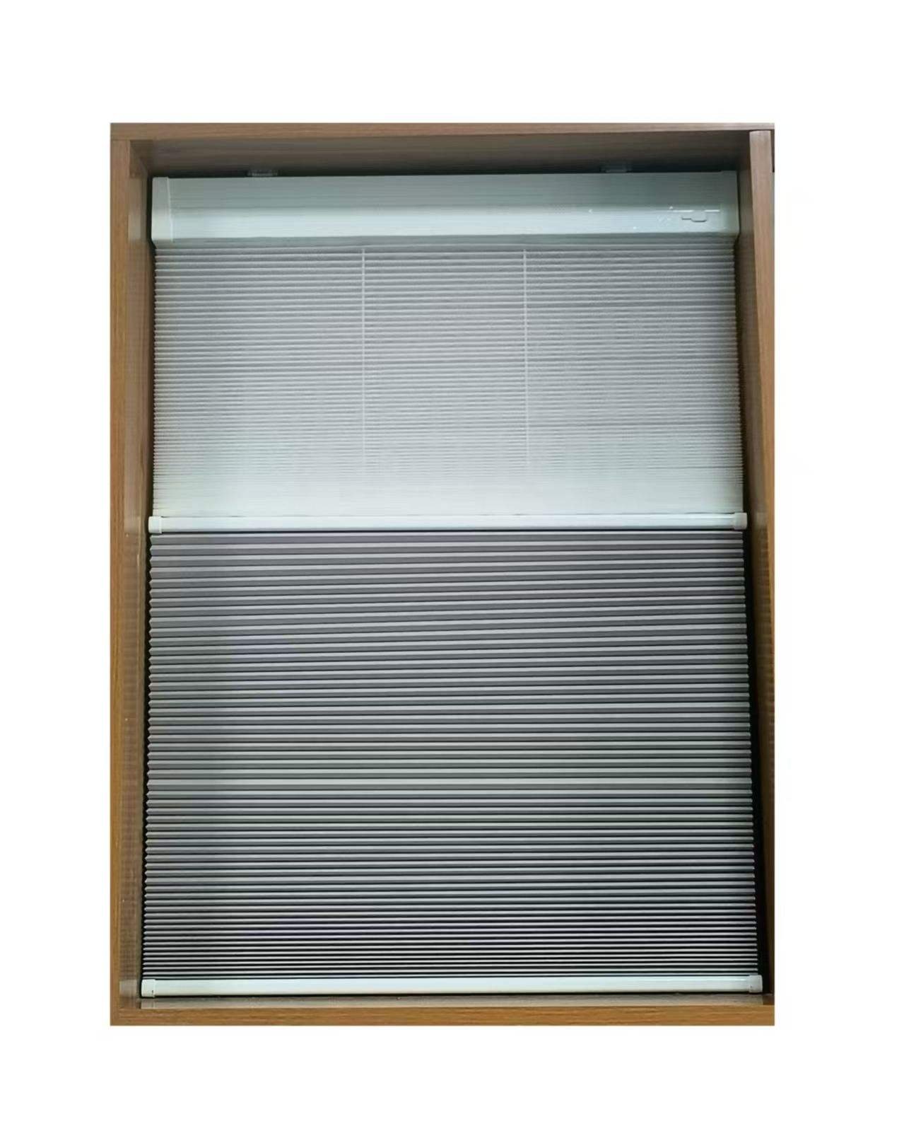 Day-Night honeycomb blinds